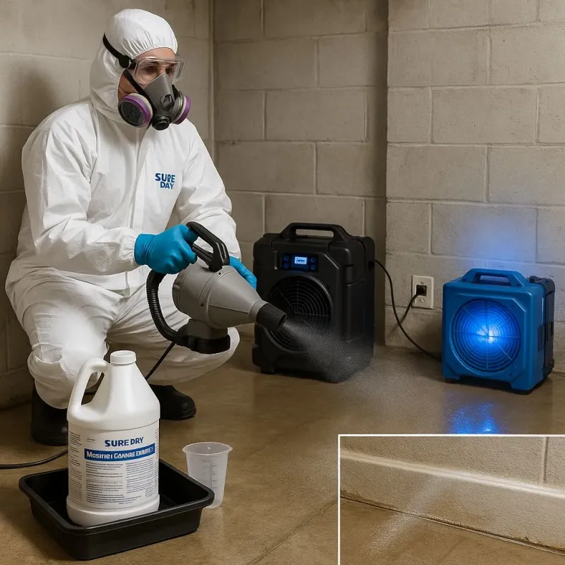 Sanitization and Odor Removal process in Riverdale Park, CA